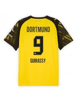 Borussia Dortmund Serhou Guirassy #9 Replika Hemmakläder 2025-26 Kortärmad